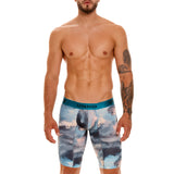 Unico Boxer Xtra Long Leg Suspensor SOMBRIO