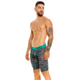 Unico Boxer Xtra Long Leg Suspensor Green Cup ATHLETIC LINDERO