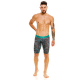 Unico Boxer Xtra Long Leg Suspensor Green Cup ATHLETIC LINDERO