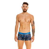 Unico Boxer Short Suspensor Cup ALUVION Microfiber Men's Underwear