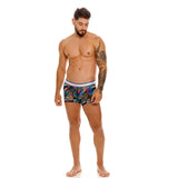 Unico Boxer Short Suspensor Cup CALAMO Microfiber Men's Underwear