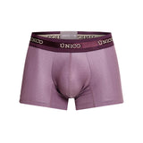 Unico Boxer Short Suspensor Cup CIRUELA Microfiber