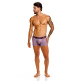 Unico Boxer Short Suspensor Cup CIRUELA Microfiber