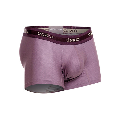 Unico Boxer Short Suspensor Cup CIRUELA Microfiber