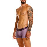 Unico Boxer Short Suspensor Cup CIRUELA Microfiber
