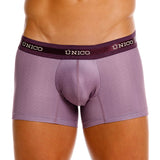 Unico Boxer Short Suspensor Cup CIRUELA Microfiber