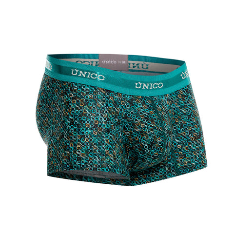 Unico Boxer Short Suspensor Cup DENDRITA Microfiber