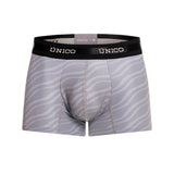 Unico Boxer Short Suspensor Cup PRINT Microfiber
