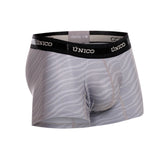 Unico Boxer Short Suspensor Cup PRINT Microfiber