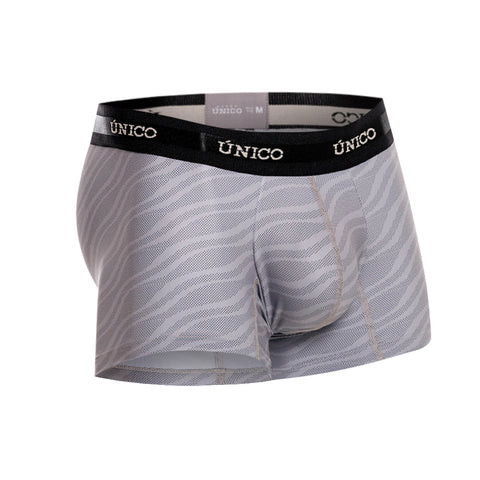 Unico Boxer Short Suspensor Cup PRINT Microfiber