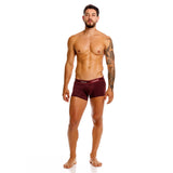 Unico Boxer Short Suspensor Cup GRANATE Cotton