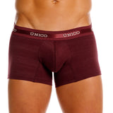 Unico Boxer Short Suspensor Cup GRANATE Cotton