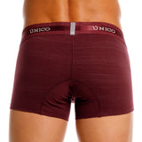 Unico Boxer Short Suspensor Cup GRANATE Cotton