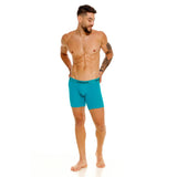 Unico Boxer Long Leg Suspensor Turquoise Cup CARMIN Polyamide