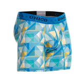 Unico Boxer Long Leg Suspensor Cup ESCALENO Polyester