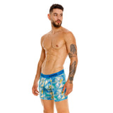 Unico Boxer Long Leg Suspensor Cup ESCALENO Polyester