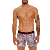 Unico Boxer Long Leg Suspensor Cup MURAL Polyester