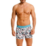 Unico Boxer Long Leg Suspensor Cup ROSETON Polyester