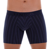 Unico Boxer Long Leg BLUE PARALELO Cotton