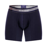 Unico Boxer Long Leg Suspensor Cup CARDENAL Navy Blue Polyamide