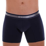 Unico Boxer Long Leg Suspensor Cup CARDENAL Navy Blue Polyamide