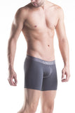 Unico Boxer Long Leg GREY ASFALTO Cotton