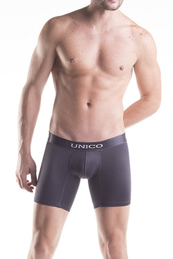 Unico Boxer Long Leg ASFALTO Microfibre