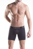 Unico Boxer Long Leg BLACK INTENSO Microfibre