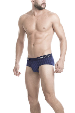 Unico Brief STRIPES BLUE PARALELO Cotton