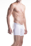 Unico Gift Set Cotton. Classic VEST CASCADA White and Classic BOXER Long Leg