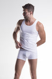 Unico Gift Set Cotton. Classic VEST White and Classic Boxer Short White Cotton