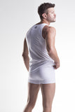 Unico Gift Set Cotton. Classic VEST White and Classic Boxer Short White Cotton