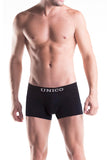 Unico Boxer Short SOFT BLACK RIBBED Cotton