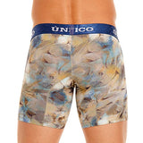 Unico Boxer Long Leg Suspensor Cup NORI Microfiber