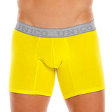 Unico Boxer Long Leg YELLOW CARNIVAL Cotton