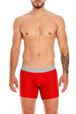 Unico Boxer Long Leg RED DELIRIO Microfibre