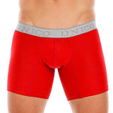 Unico Boxer Long Leg RED DELIRIO Microfibre