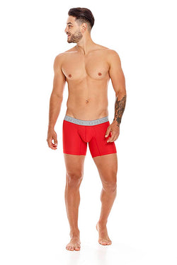 Unico Boxer Long Leg RED DELIRIO Microfibre