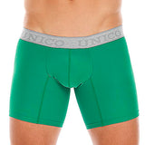 Unico Boxer Long Leg Green RUSTICO Microfibre