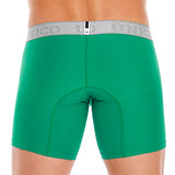 Unico Boxer Long Leg Green RUSTICO Microfibre