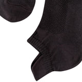 Unico Sport Heel Invisible Socks Grey Cotton